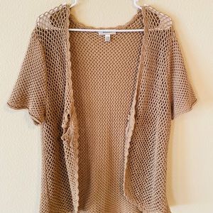 Dress barn Brown tan cardigan